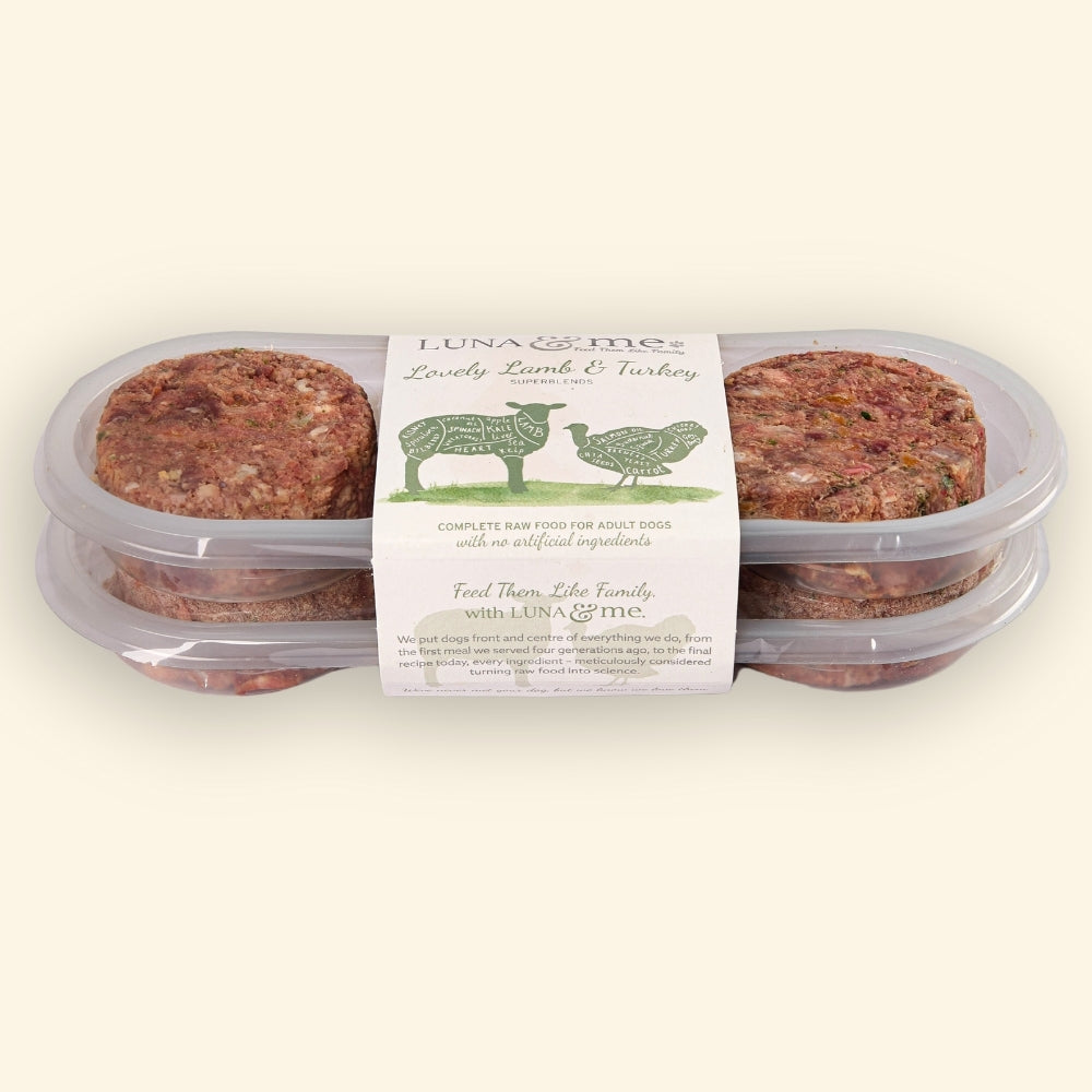 SuperBlends Lovely Lamb & Turkey Patties (6 x 100g)