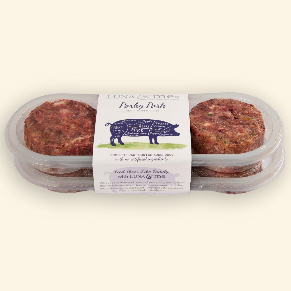 Adult Porky Pork Patties (6 x 100g)