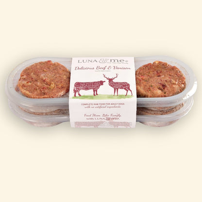 SuperBlends Delicious Beef & Venison Patties (6 x 100g)