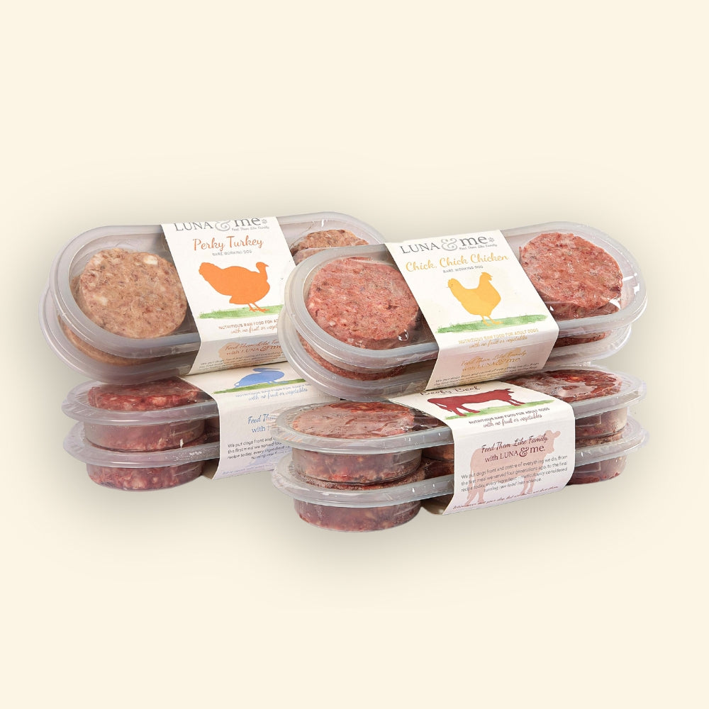 Bare Necessities Box, Patties (72 x 100g)