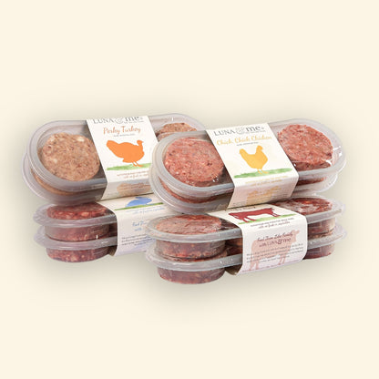 Bare Necessities Box, Patties (72 x 100g)