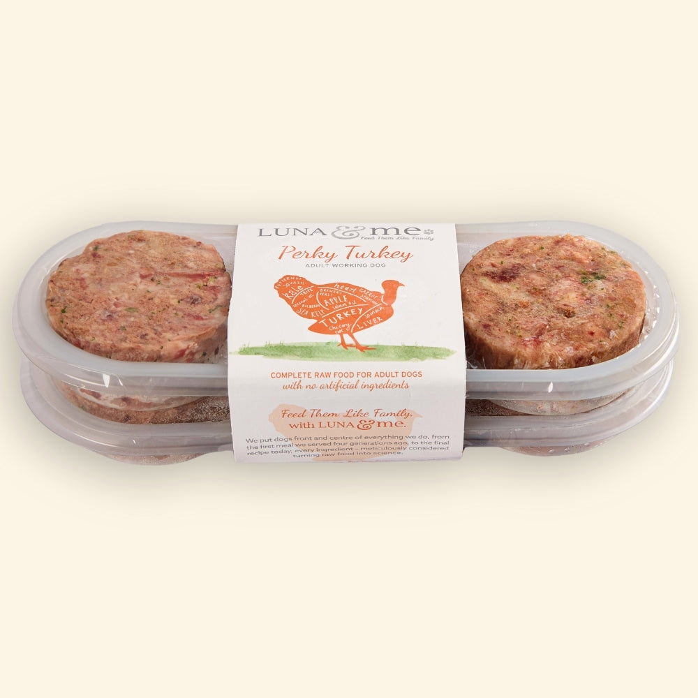 Adult Perky Turkey Patties (6 x 100g)